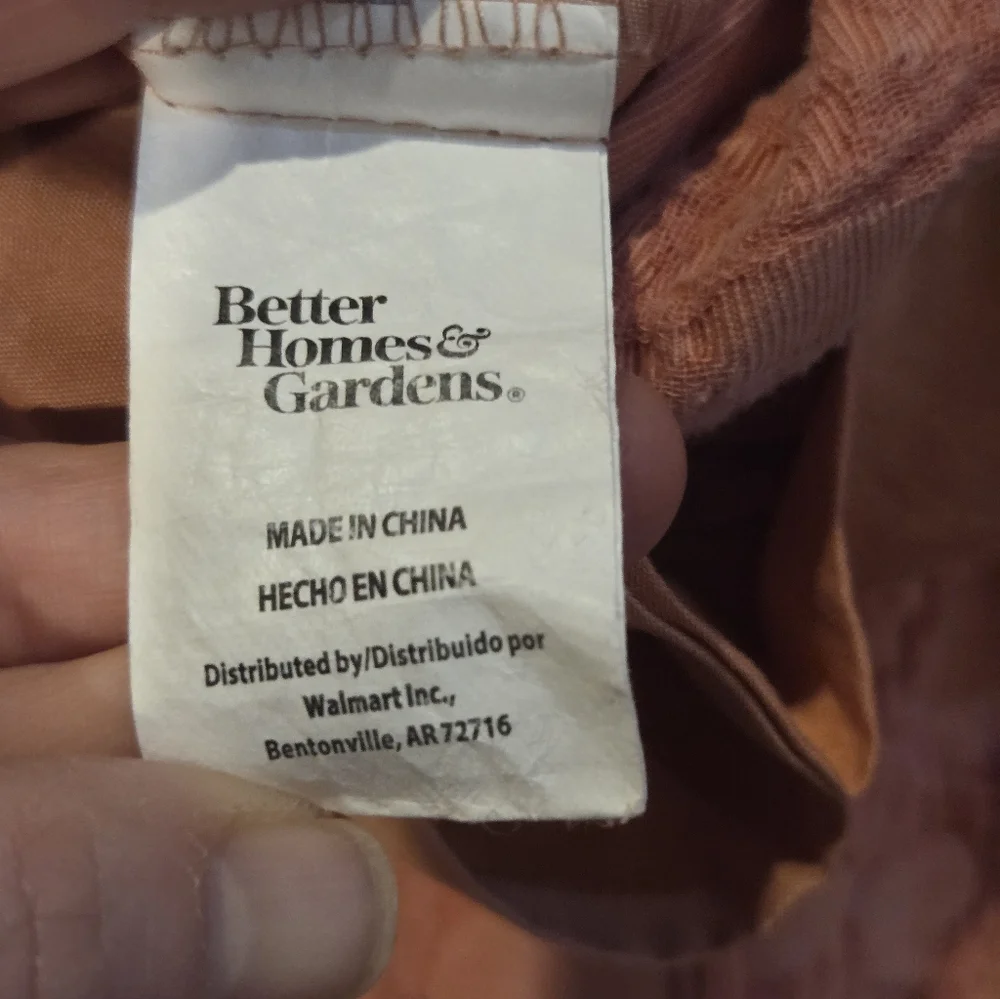 Better Homes & Gardens Terracotta Tonal Matelasse Duvet Cover Full/Queen